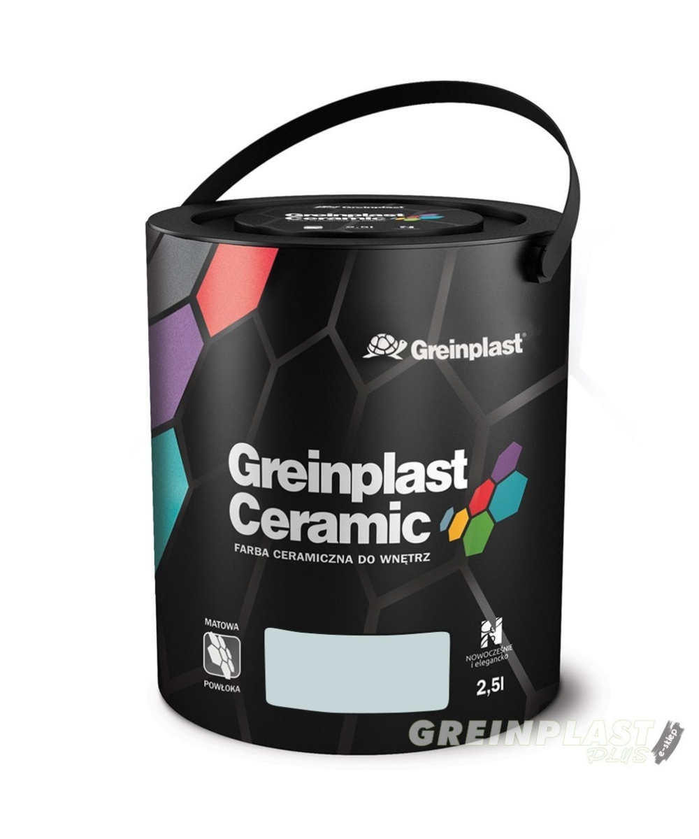 FARBA CERAMICZNA FWC52 2.5L BIAŁE SREBRO GREINPLAST