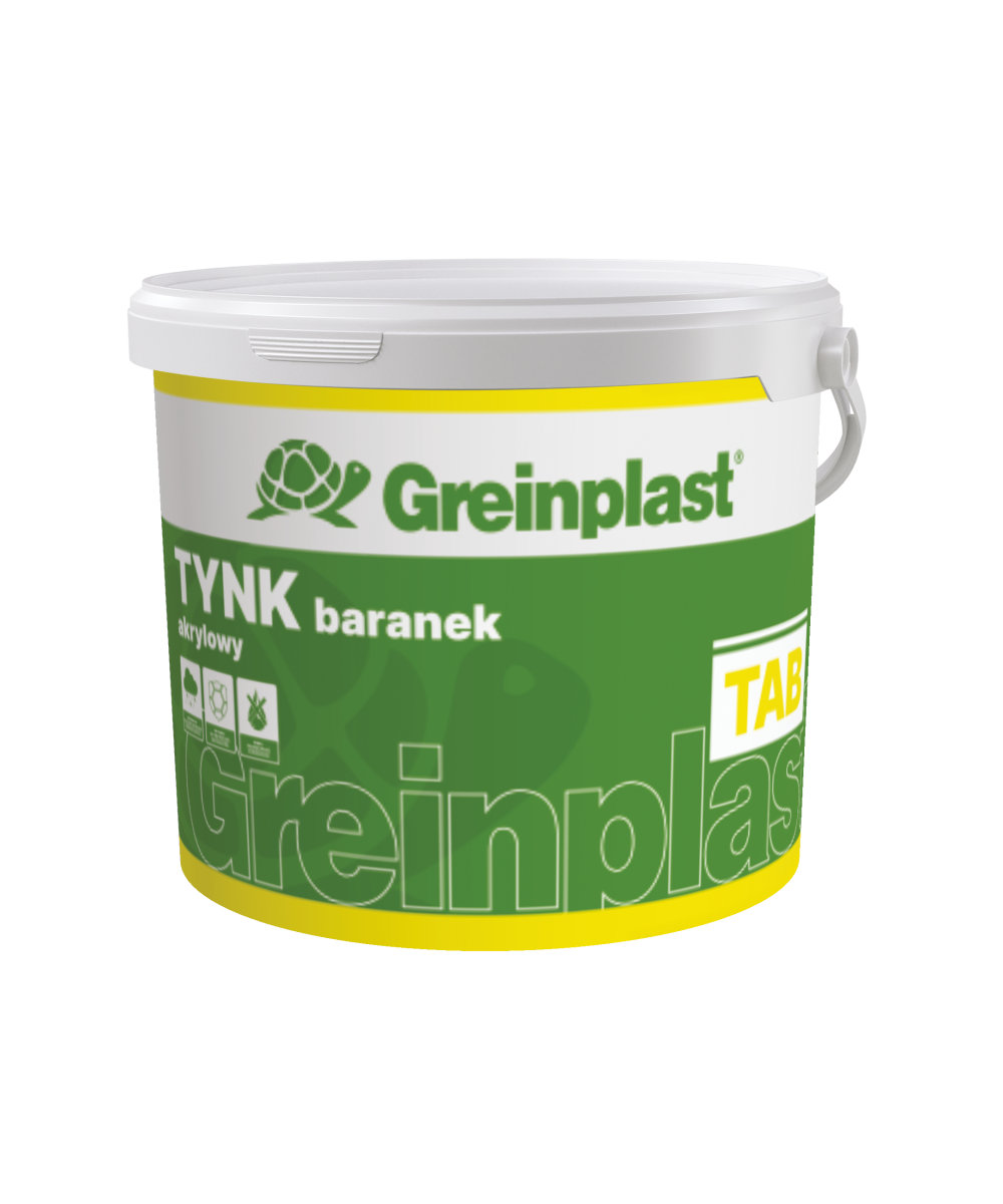 Tynk akrylowy GREINPLAST TAB 25kg (biały)