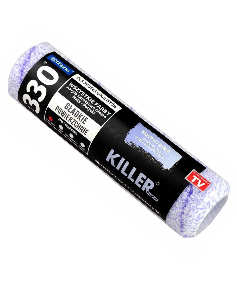 BLUE DOLPHIN - Wałek malarski KILLER 25 cm / włos 9mm
