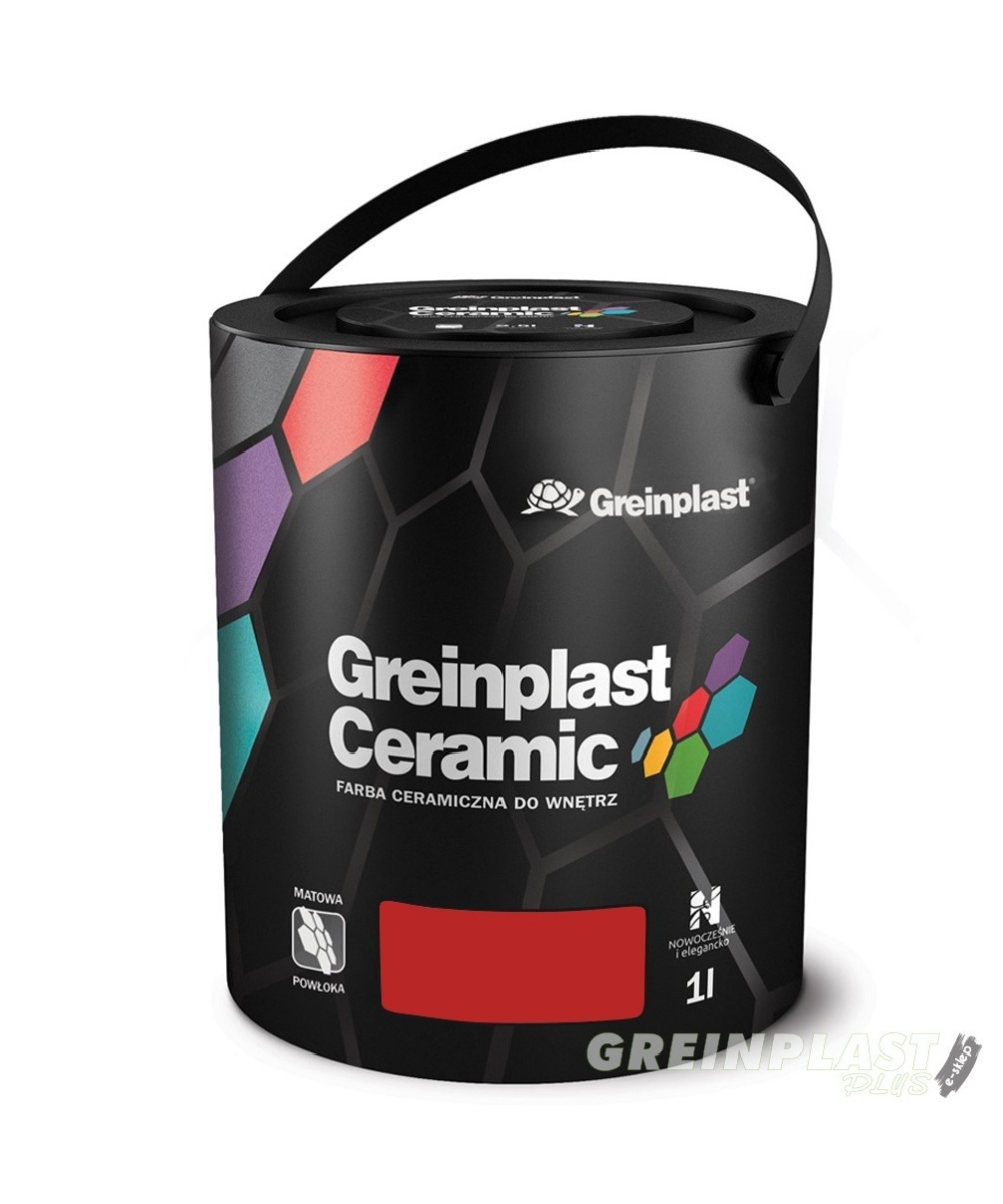 FARBA CERAMICZNA FWC20 1.0L CZERWIEŃ KUBAŃSKA GREINPLAST