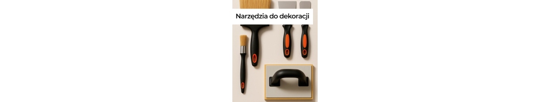 Narzędzia do wykonywania dekoracji